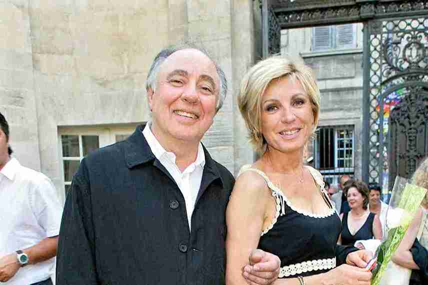 Tout sur Évelyne Dhéliat: Age, fortune, vie privée en 2025 4 Évelyne Dhéliat avec son mari