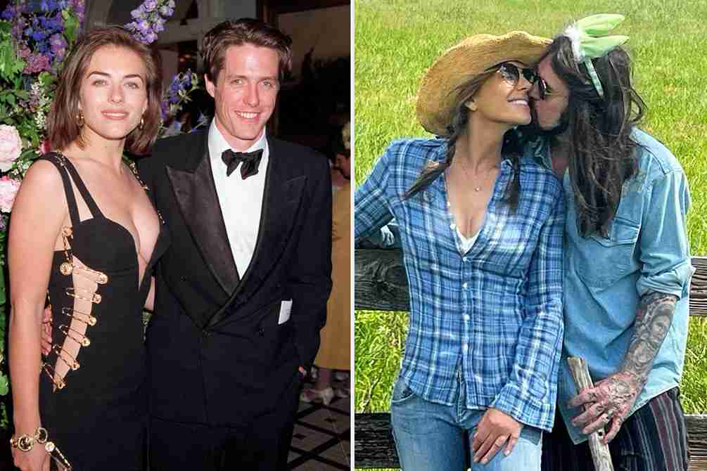 Elizabeth Hurley en couple