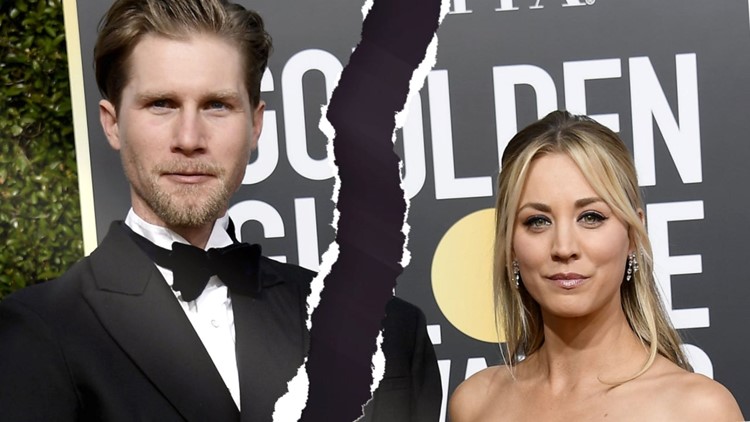 Kaley Cuoco et son ex mari
