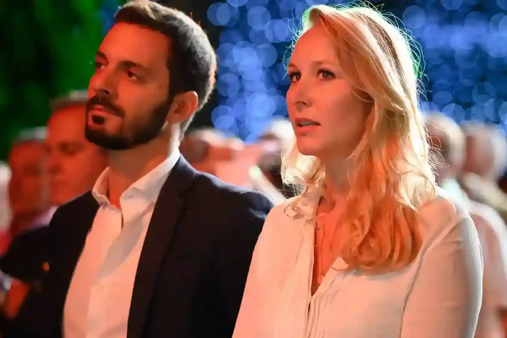 Marion Maréchal et son mari