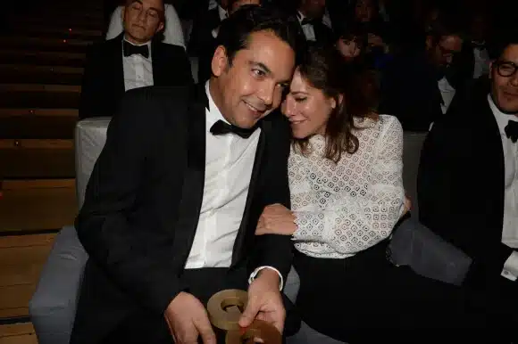 Patrick Cohen et sa femme