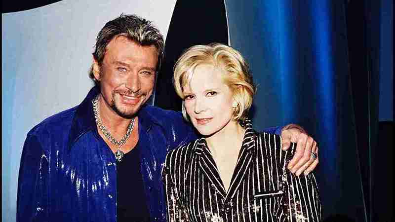 Sylvie Vartan avec Johnny Hallyday