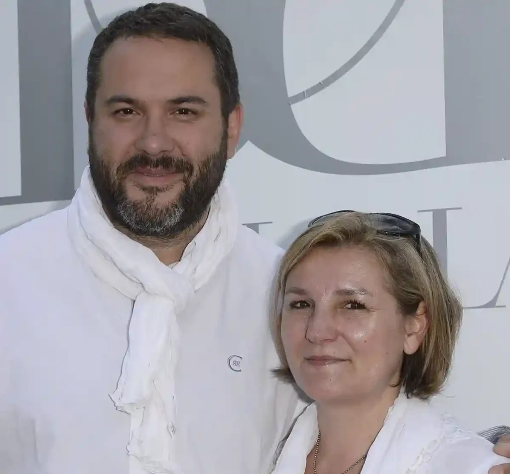 Bruce Toussaint et sa femme