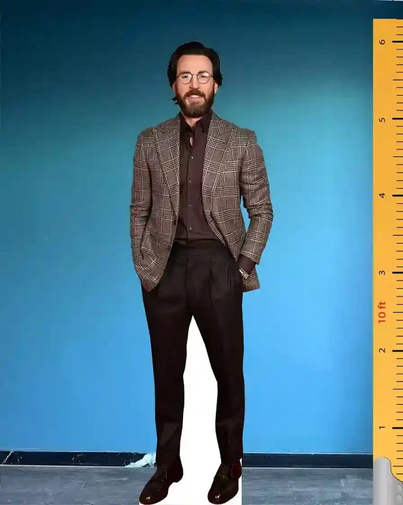 Chris Evans Height, Net Worth and full biography (2025) 1 Chris Evans Height, Net Worth