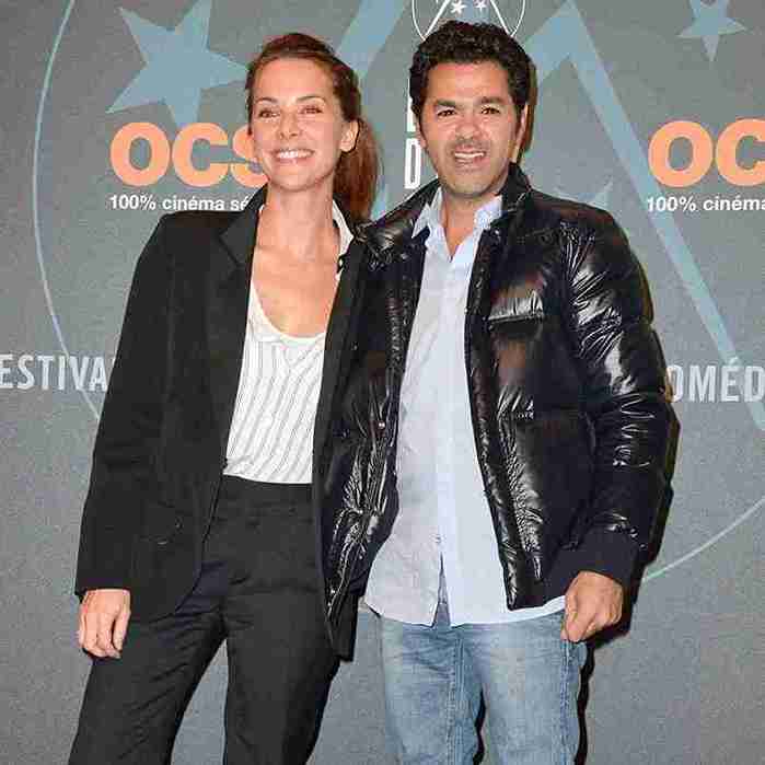 Jamel Debbouze et sa femme