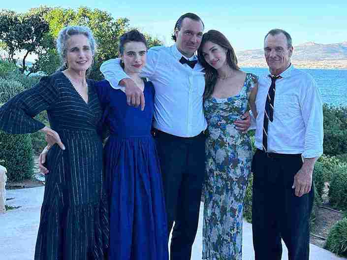 Andie MacDowell family