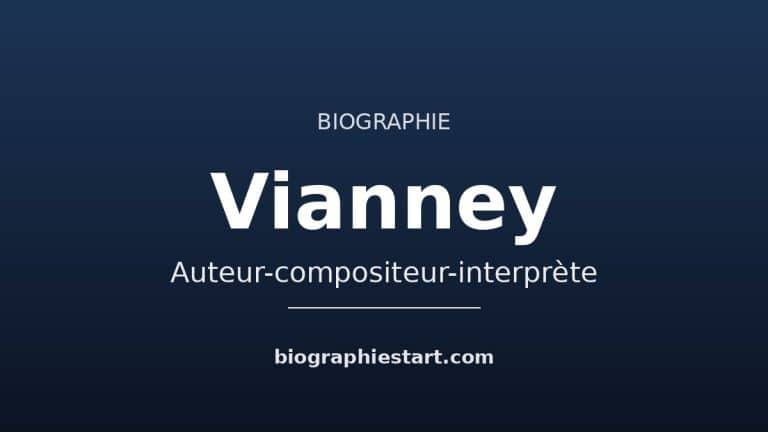 Vianney, auteur-compositeur-interprète – biographie